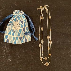 Brighton Long Silver Necklace